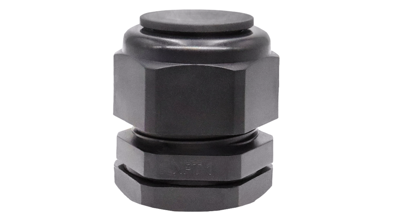 RSKP-N-NPT尼龙防水接头/黑色/灰色